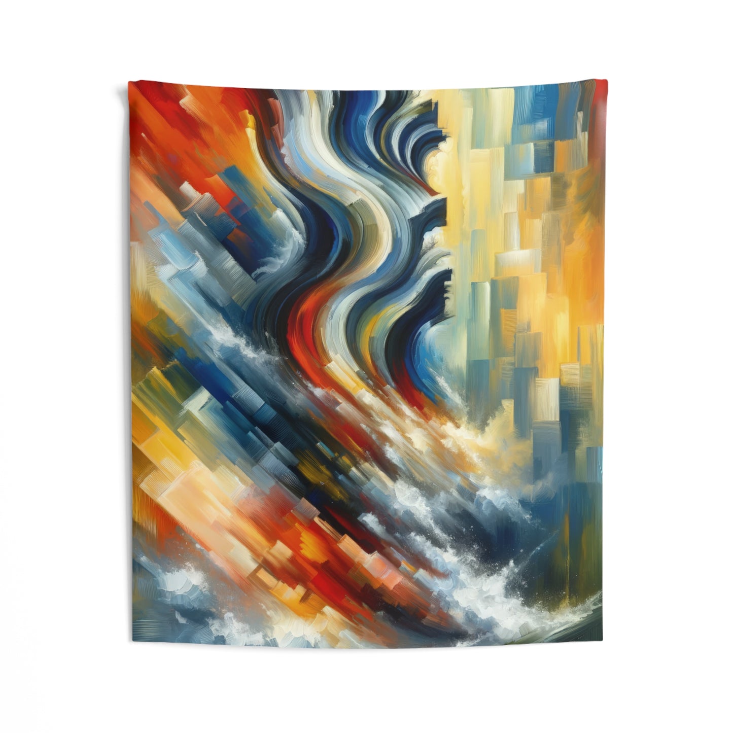 Persistence Force Abstract Indoor Wall Tapestries