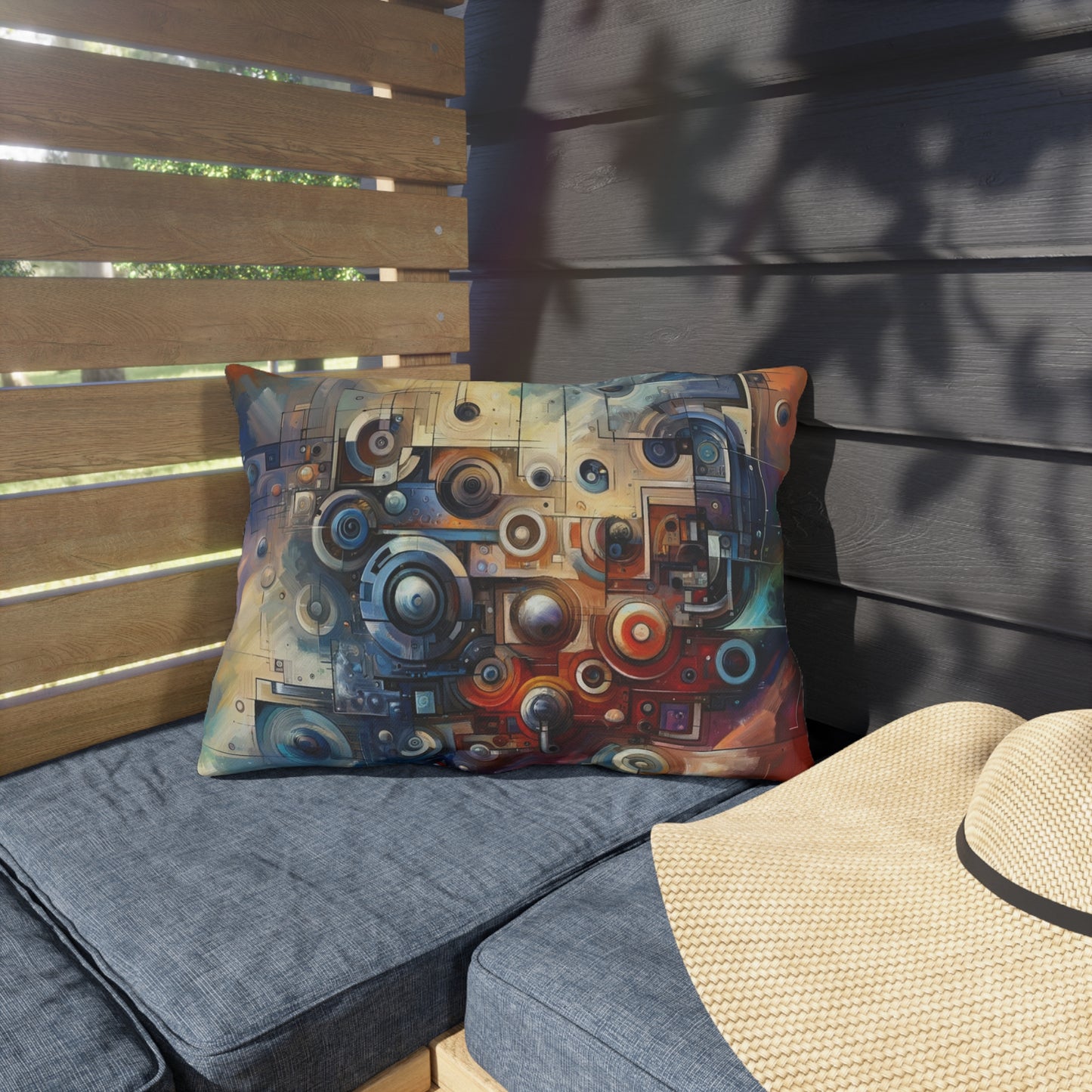Tech Gratitude Fusion Outdoor Pillows
