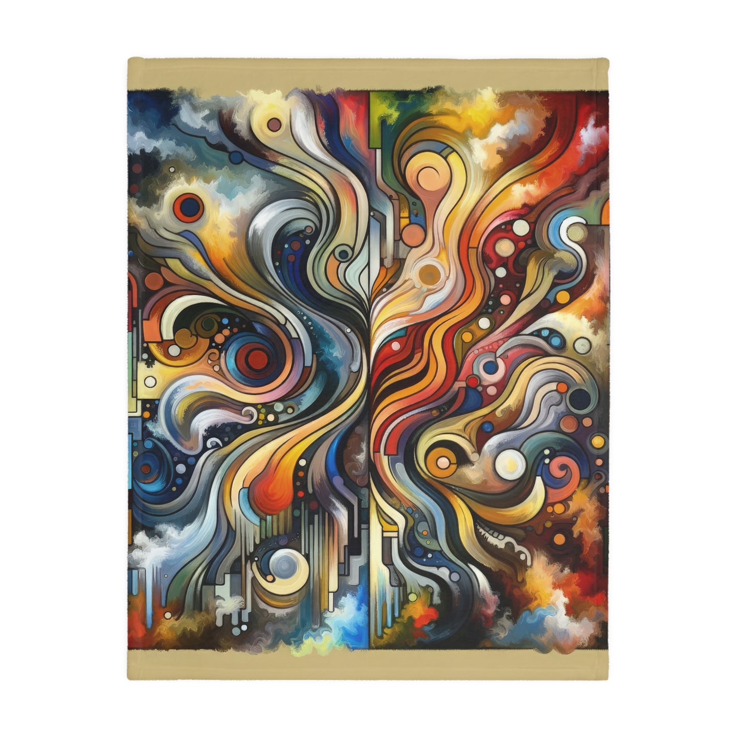 Tapestry Truths Diversity Velveteen Microfiber Blanket (Two-sided print)