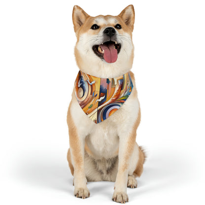 Companionable Lightness Journey Pet Bandana Collar