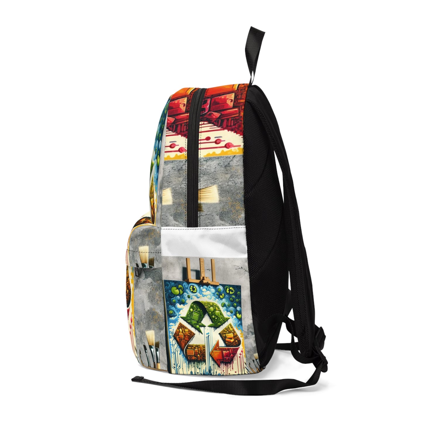 Upcycling Lifecycle Artistry Unisex Classic Backpack