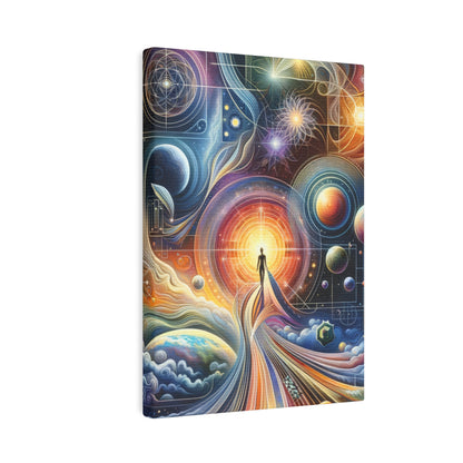 Unified Cosmic Alignment Canvas Photo Tile