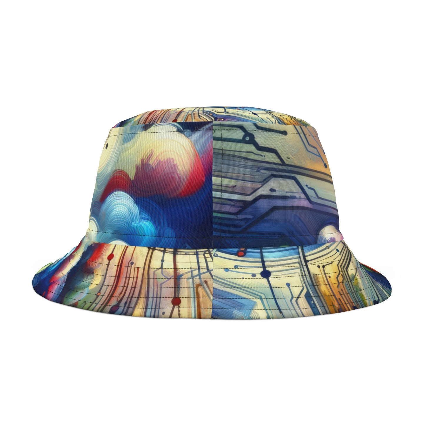 Supportive Digital Empathy Bucket Hat (AOP)