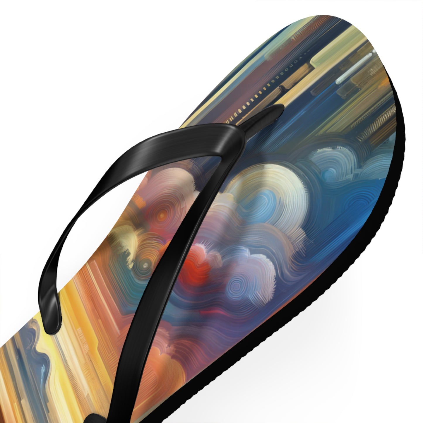 Eternal Digital Meditation Flip Flops