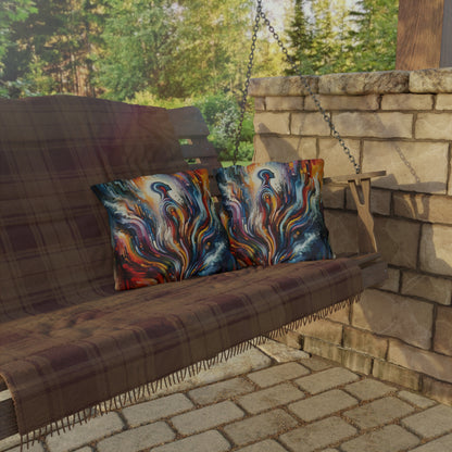 Threshold Collective Consciousness Outdoor Pillows