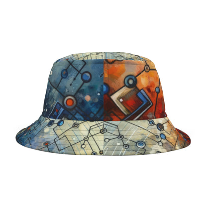 Technological Connectivity Bridge Bucket Hat (AOP)