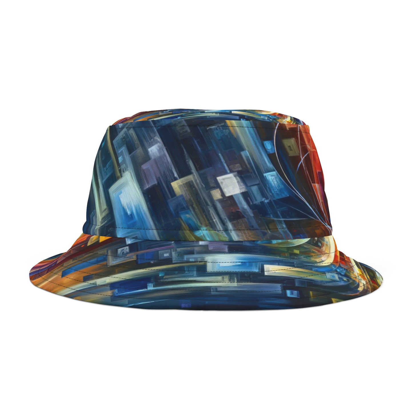 Symphonic Glass Resonance Bucket Hat (AOP)