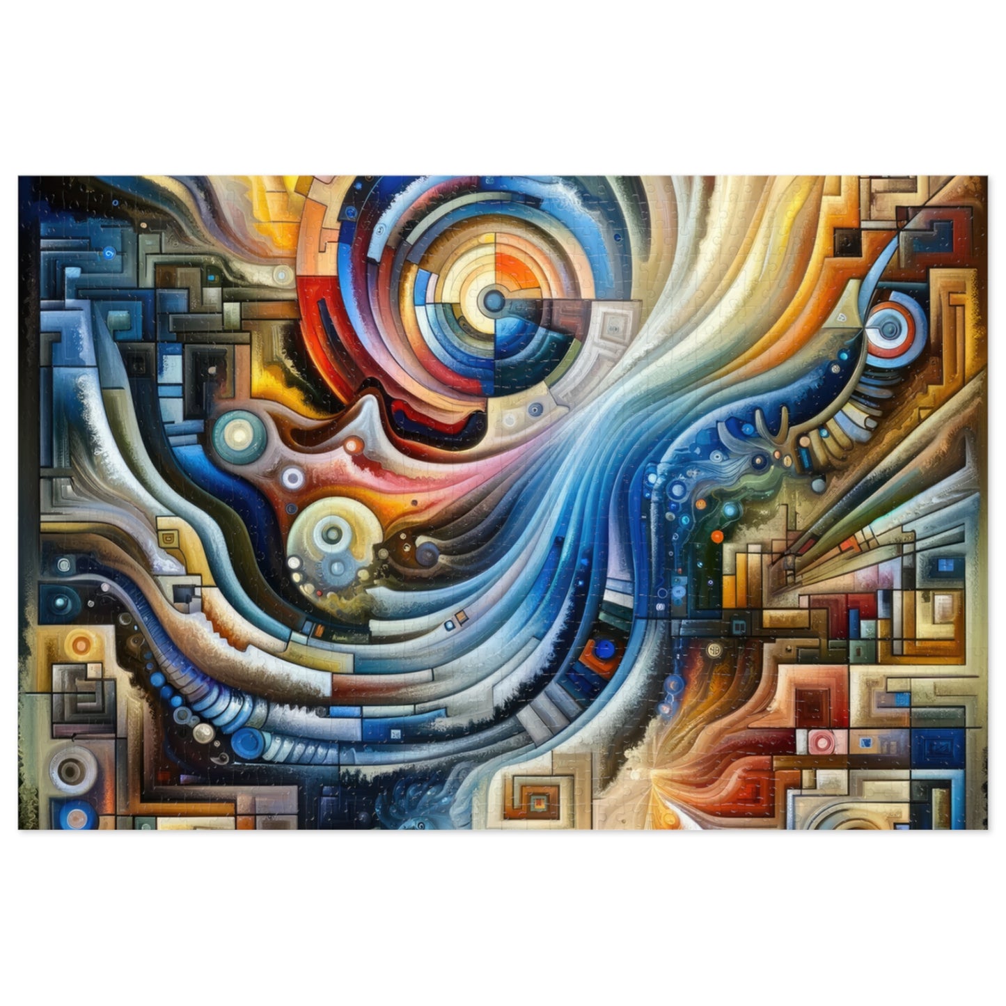Awakening Spiral Empowerment Jigsaw Puzzle (30, 110, 252, 500,1000-Piece)