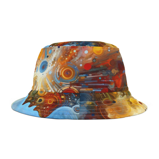 Desire Visualization Tachism Bucket Hat (AOP)