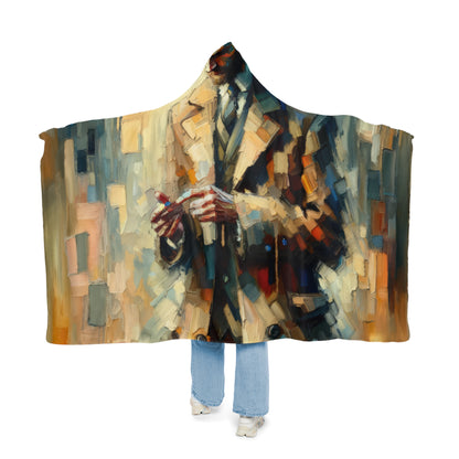 Urban Tachism Encounter Snuggle Blanket