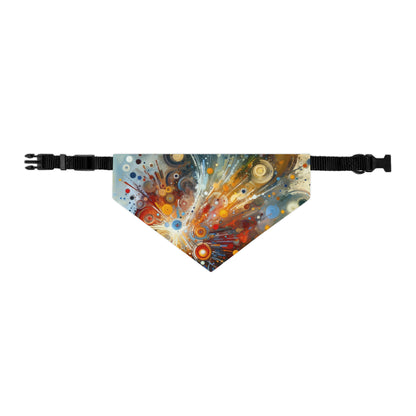 Desire Visualization Tachism Pet Bandana Collar