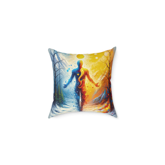 Invincible Summer Discovery Spun Polyester Pillow