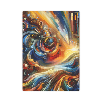 Ritualistic Growth Symphony Canvas Photo Tile