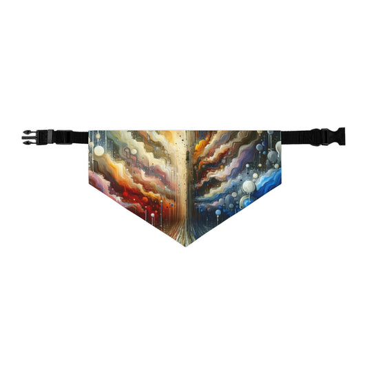 Linguistic Resonance Cascade Pet Bandana Collar