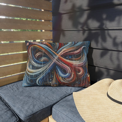 Humanity Tapestry Unification Outdoor Pillows