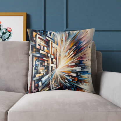 Pieces Unifying Focus Spun Polyester Pillow