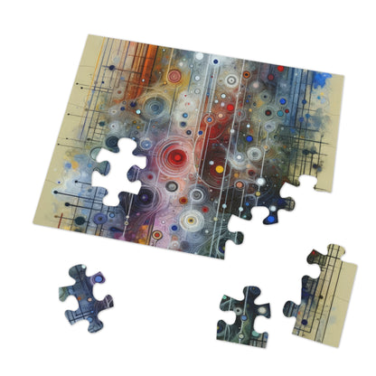 Awakenings Interconnectedness Tachism Jigsaw Puzzle (30, 110, 252, 500,1000-Piece)