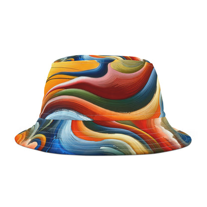 Empathetic Lifeline Abstract Bucket Hat (AOP)