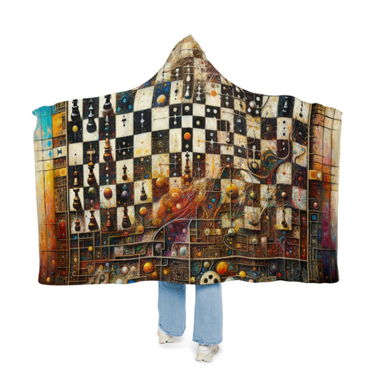 Cosmic Chess Integration Snuggle Blanket