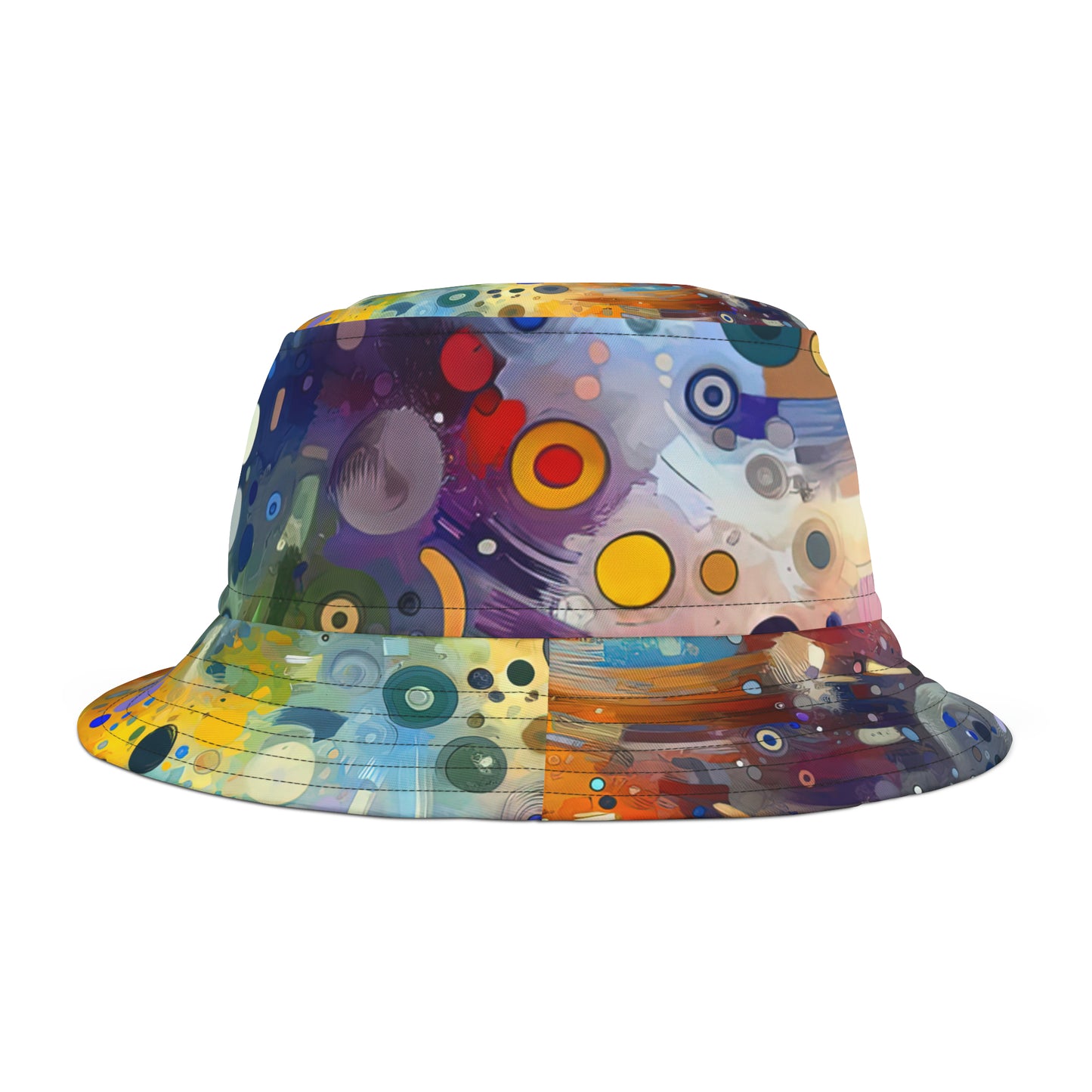 Humorous Unified Tachism Bucket Hat (AOP)