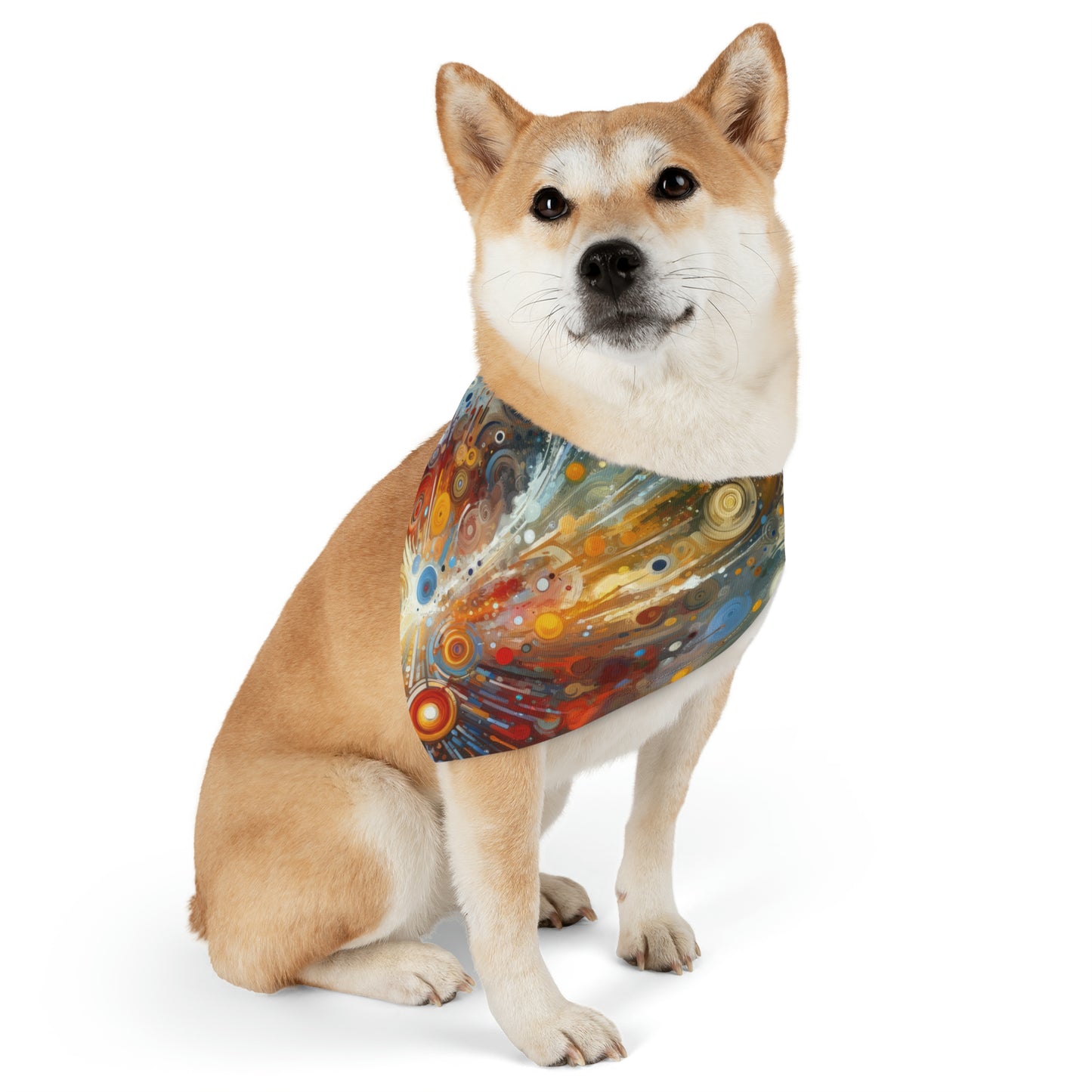 Desire Visualization Tachism Pet Bandana Collar