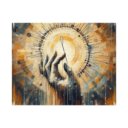 Sovereign Reflective Tachism Jigsaw Puzzle (30, 110, 252, 500,1000-Piece)