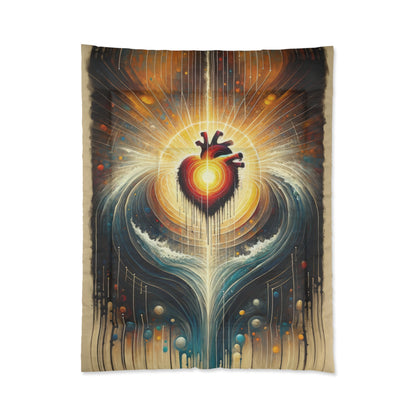 Awakened Heart Waves Comforter