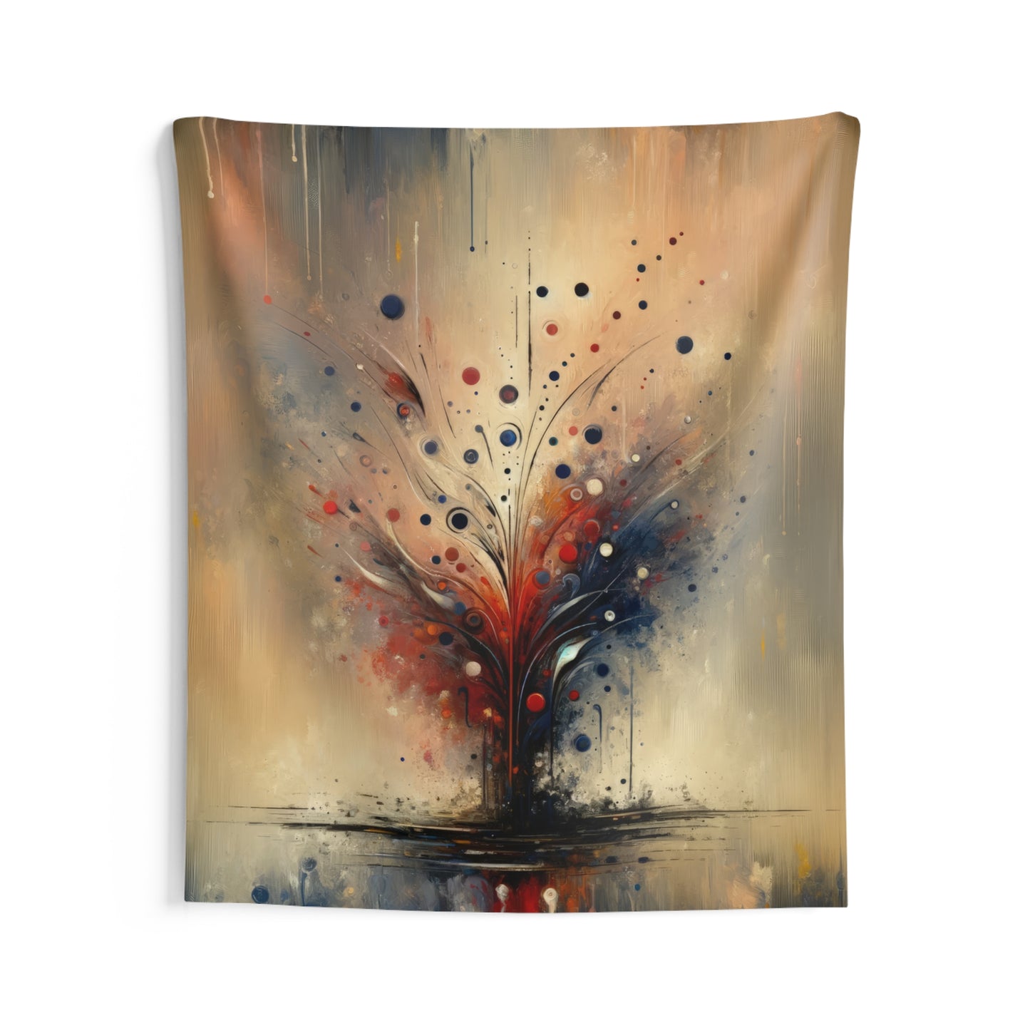Whispering Thoughts Emergence Indoor Wall Tapestries