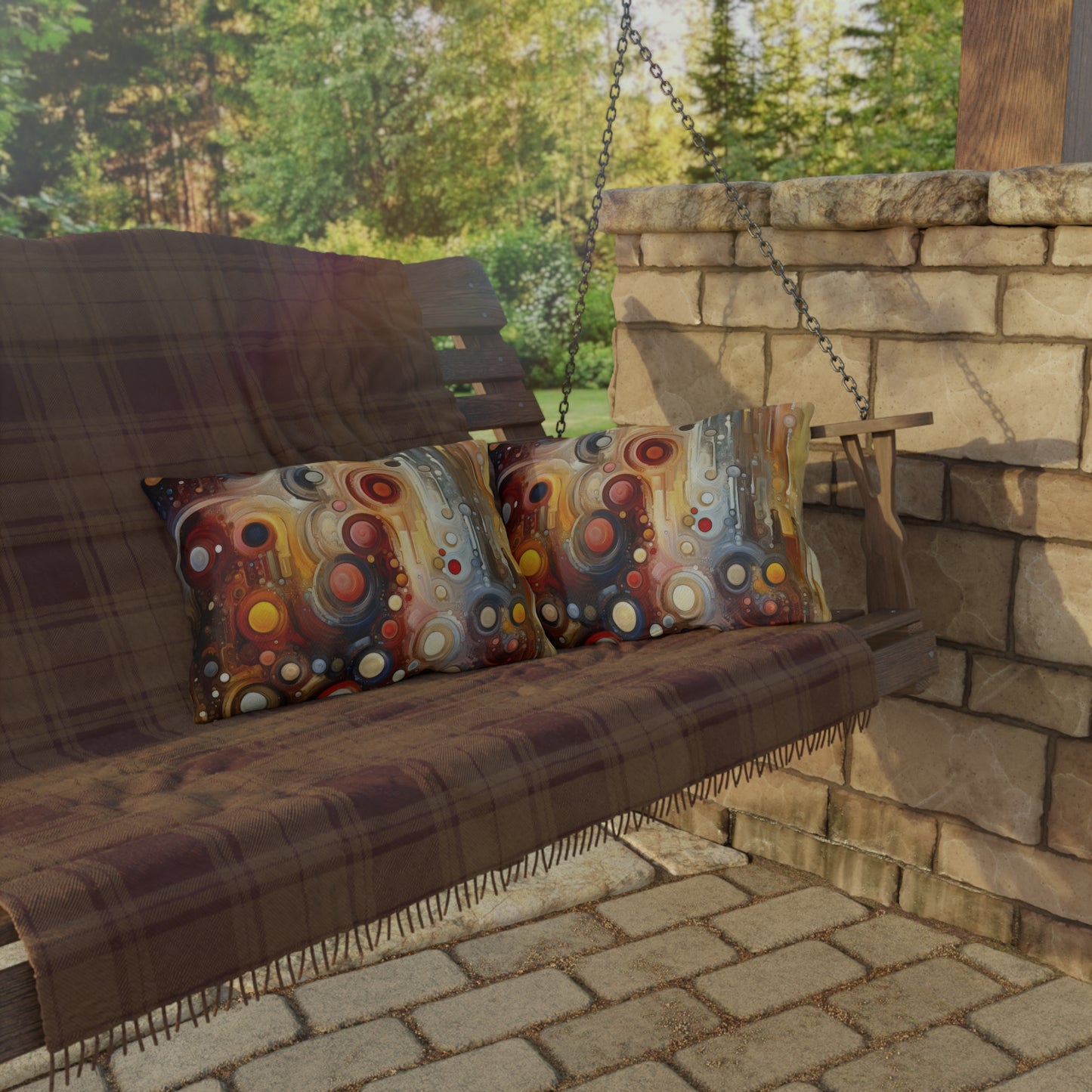 Tangible Touch Togetherness Outdoor Pillows