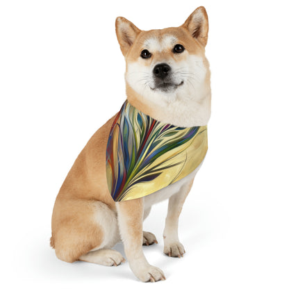 Pruning Distraction Tachism Pet Bandana Collar