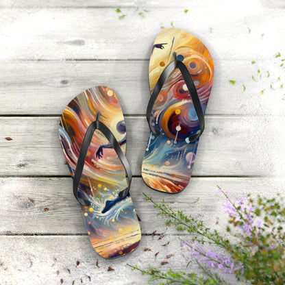 Wholehearted Divine Dance Flip Flops