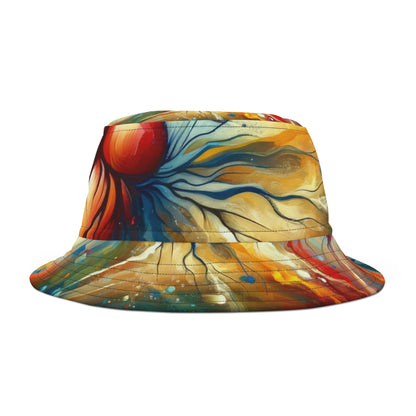 Humanity Heart Unveiled Bucket Hat (AOP)