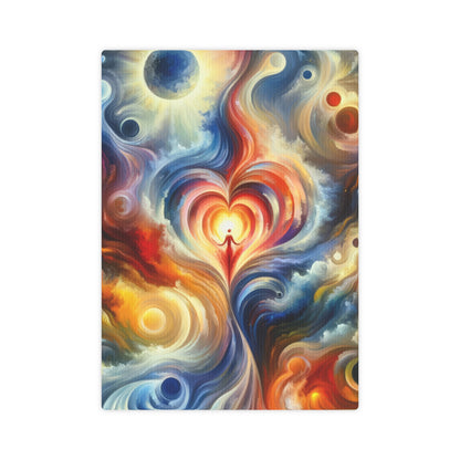 Unified Heart Journey Canvas Photo Tile