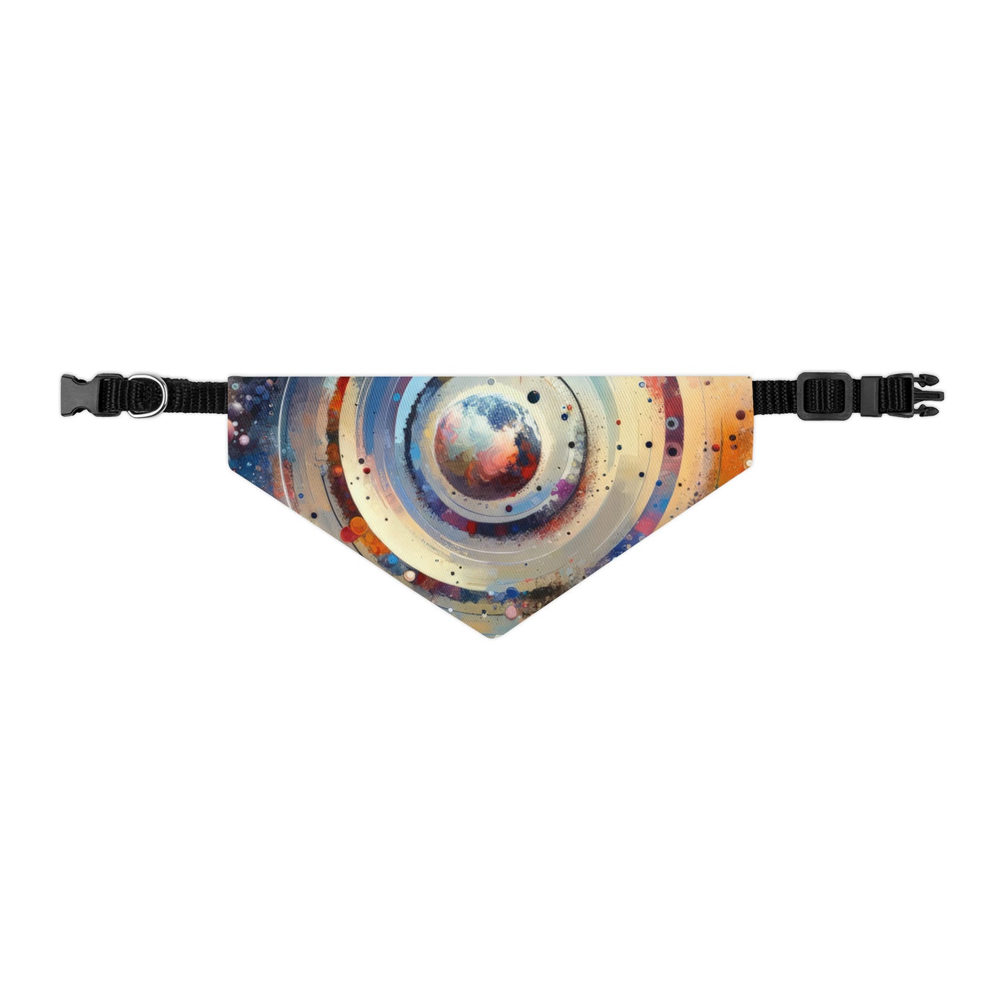 Conscious Rings Tachism Pet Bandana Collar