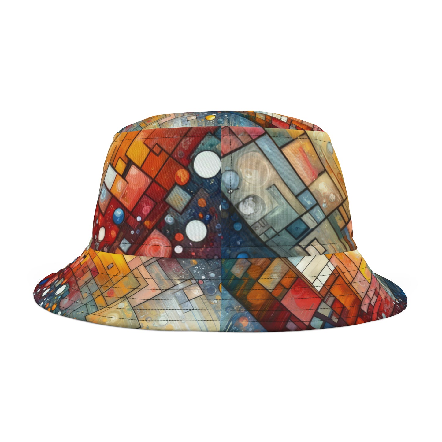 Reflective Habitation Art Bucket Hat (AOP)