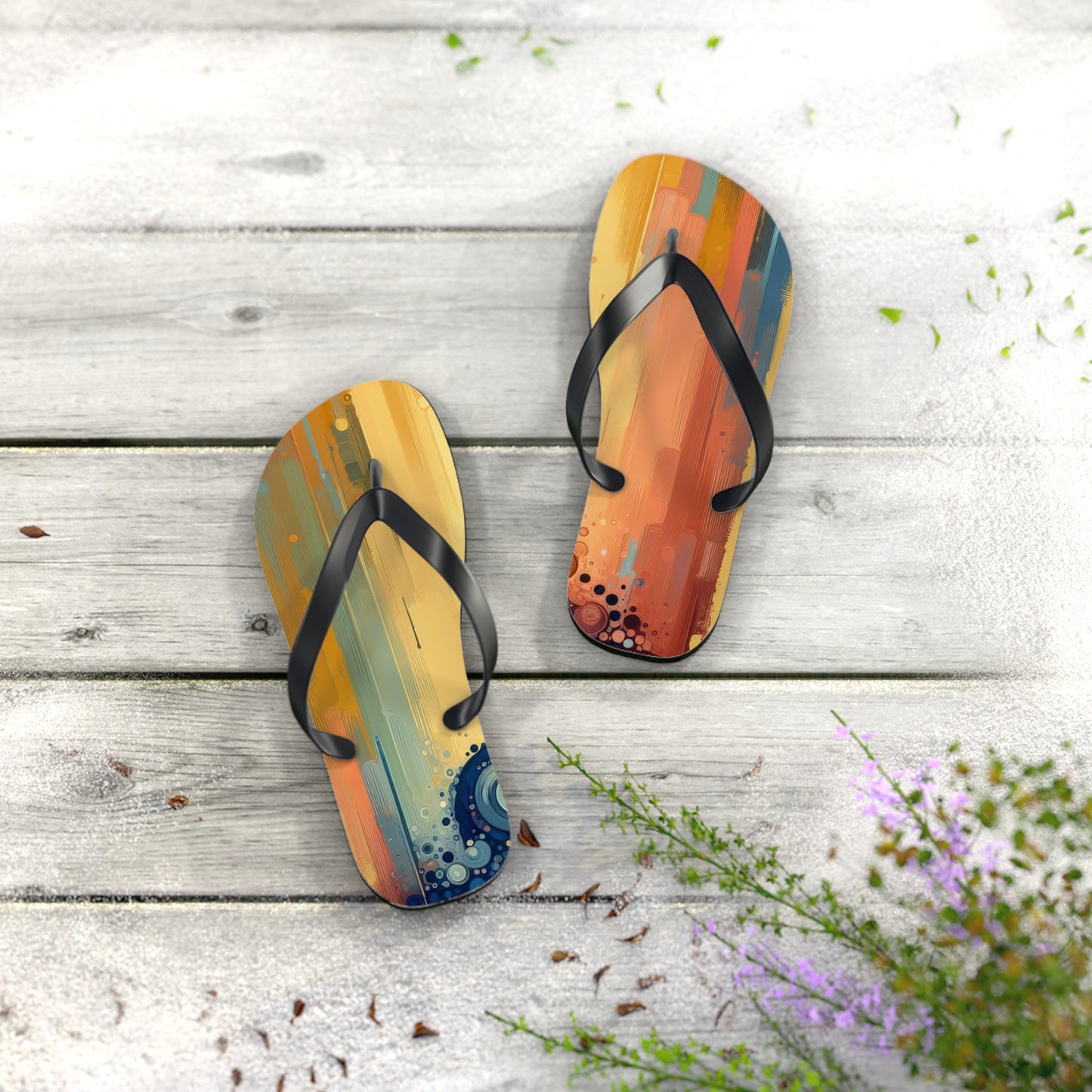 Patience Essence Tachism Flip Flops