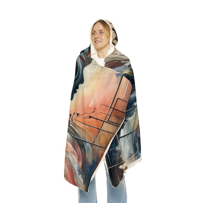 Symphonic Empathic Swirls Snuggle Blanket