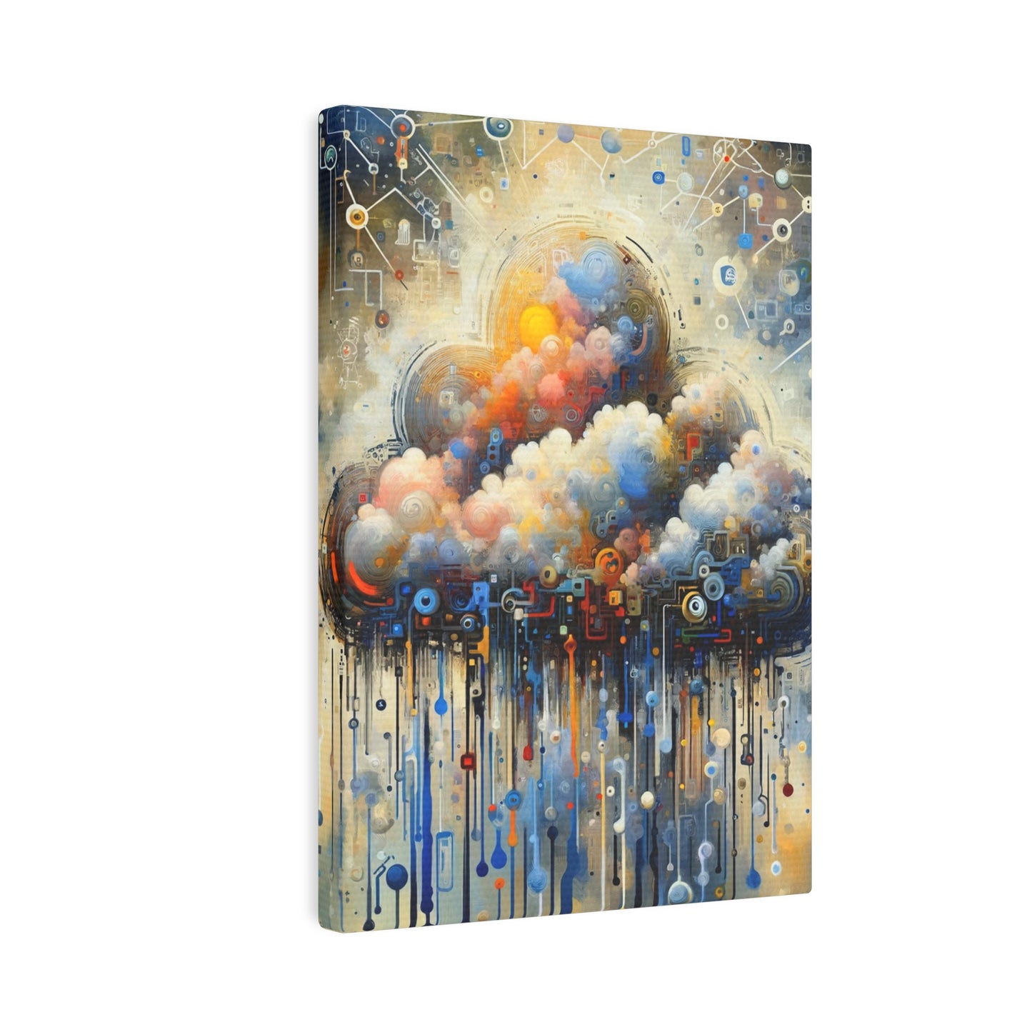 Cloud Community Crafting Canvas Photo Tile