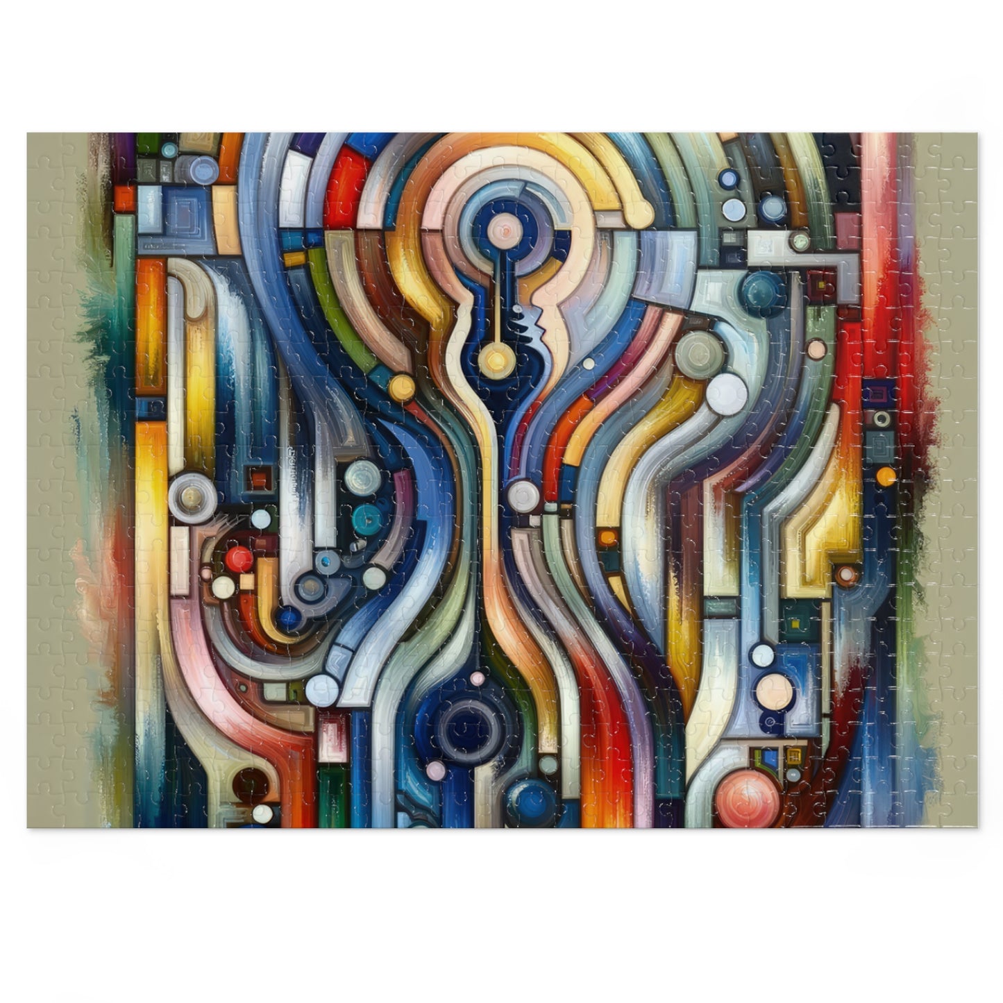 Embracing Faceted Unity Jigsaw Puzzle (30, 110, 252, 500,1000-Piece)