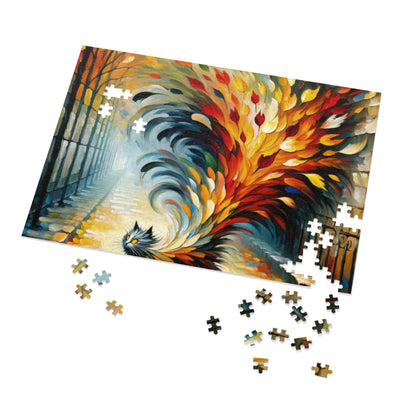 Autumn Whirlwind Escape Jigsaw Puzzle (30, 110, 252, 500,1000-Piece)