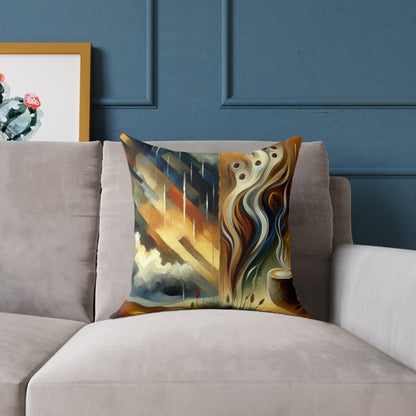 Aromatic Earth Encounter Spun Polyester Pillow