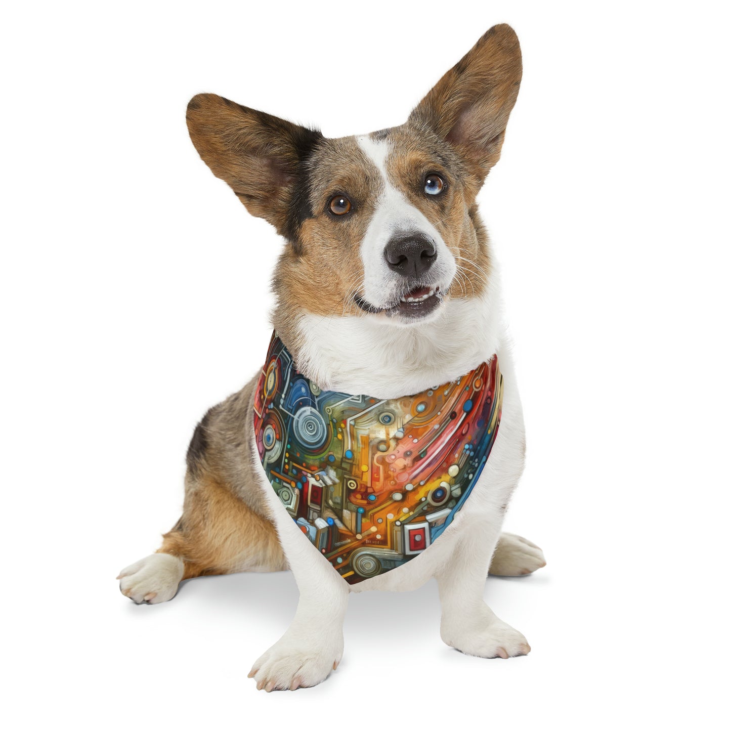Beliefs Systems Intersection Pet Bandana Collar
