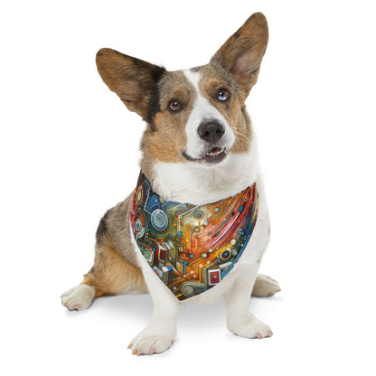 Beliefs Systems Intersection Pet Bandana Collar