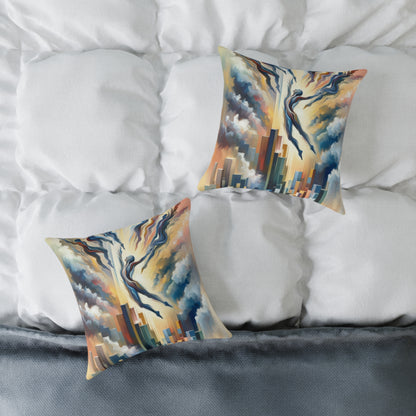 Collective Unity Leap Spun Polyester Pillow