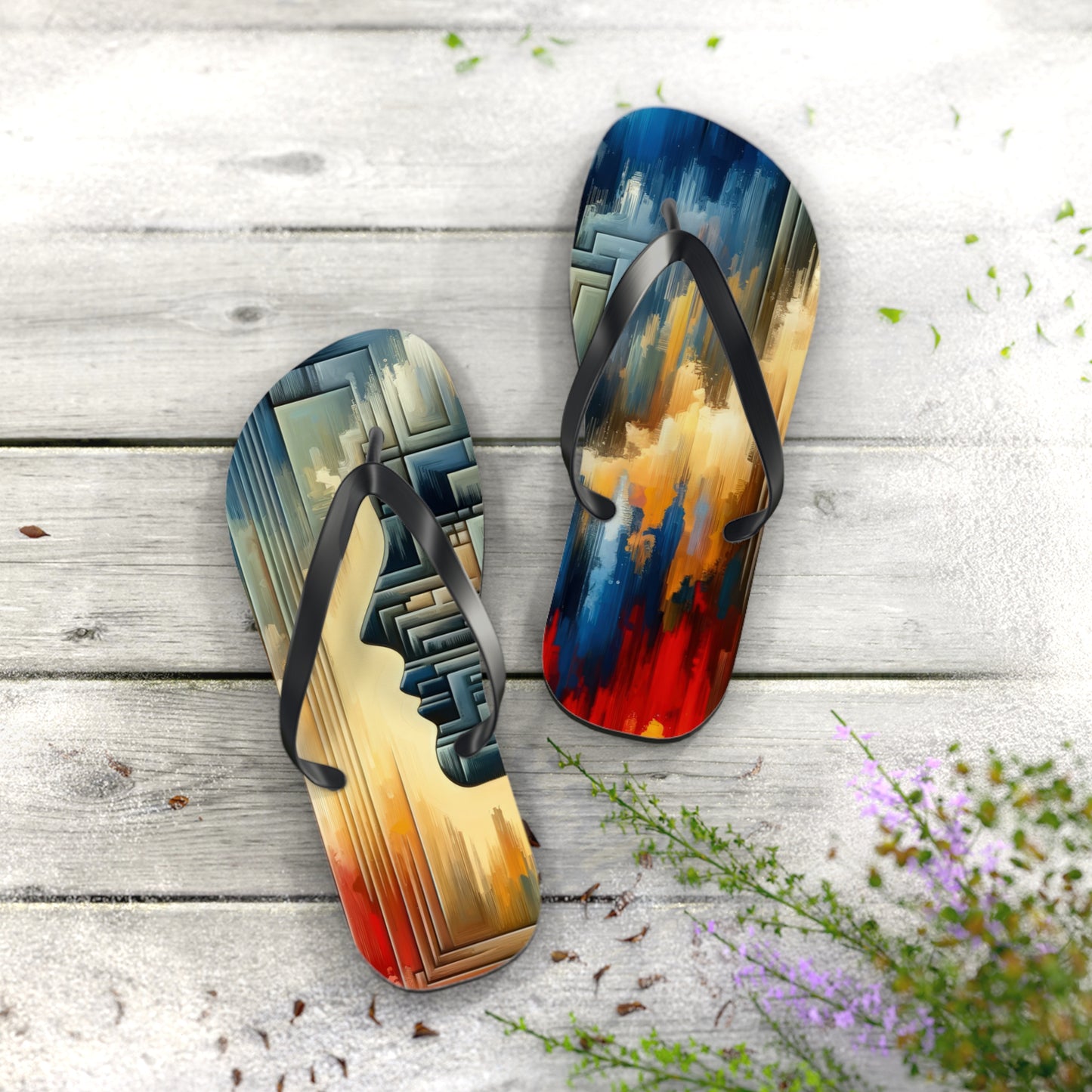 Abstract Geometric Boundaries Flip Flops