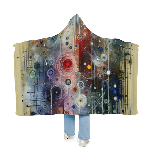 Awakenings Interconnectedness Tachism Snuggle Blanket