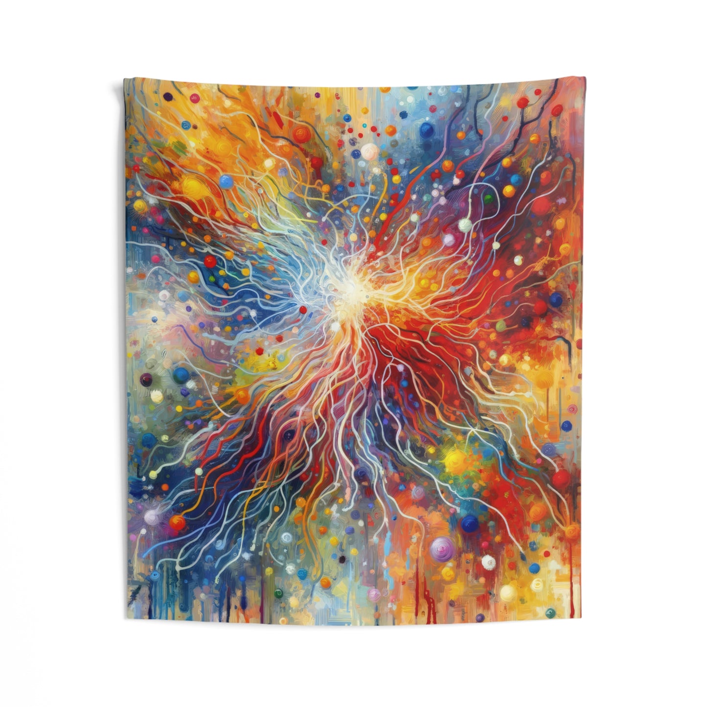 Emotive Yarn Explosion Indoor Wall Tapestries