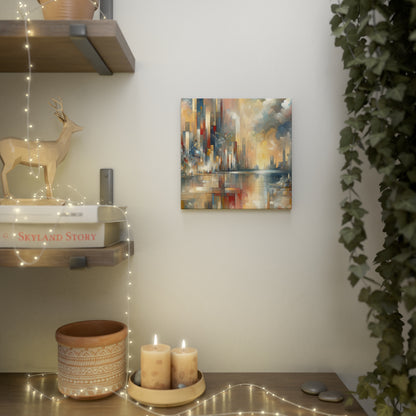 Abstract Buzzing Stillness Canvas Photo Tile