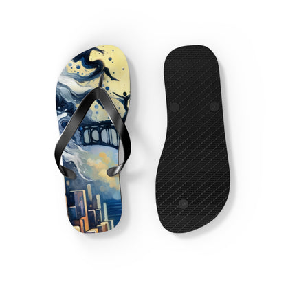 Faithful Diving Bridges Flip Flops
