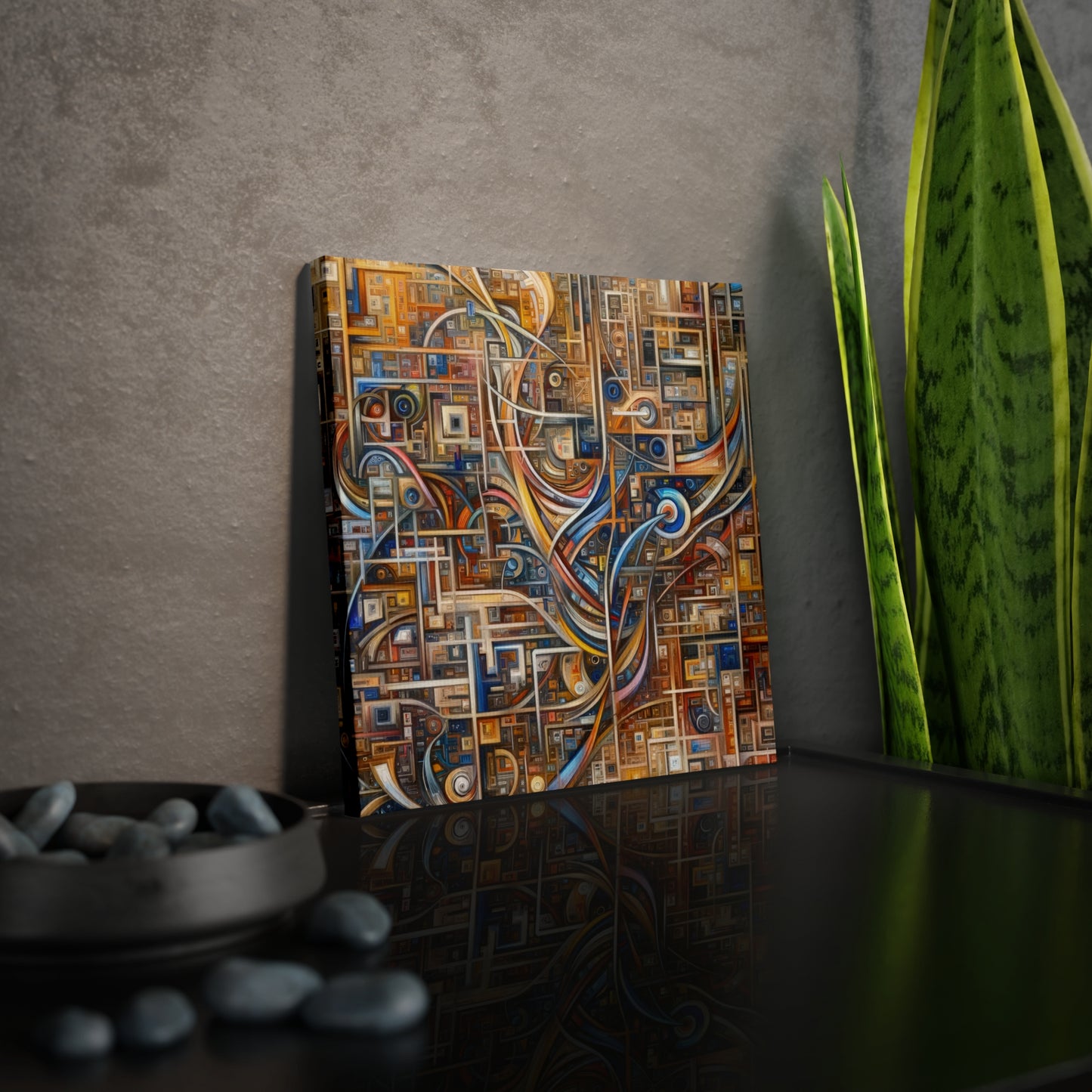 Intricate Life Tapestry Canvas Photo Tile